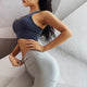 Yoga Bra Woman High Impact Sports Bra Cross Back Gym Workout Running Push Up Bra Crop Top Quick Dry Stretchy Fitness Top