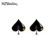 Earrings Poker Icon Funny Earrings Acrylic Resin Craft Epoxy Ear Accessories