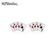 Earrings Poker Icon Funny Earrings Acrylic Resin Craft Epoxy Ear Accessories