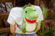 New Fashion Creative 3D Dinosaur Backpack Cute Animal Cartoon Plush Backpack Dinosaurs Bag for Children Kids Boy Gifts