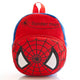 Disney Marvel Children's Anime Plush Backpack Mickey Mouse Spiderman Iron Man Kitty Cat High Capacity Cartoons Figure Baby Bag