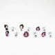 Earrings Poker Icon Funny Earrings Acrylic Resin Craft Epoxy Ear Accessories
