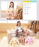 Long Ear Rabbit Plush Bag Cute Doll KawaiiShoulder Backpack Crossbody Bag Coin Purse Messenge Bags Plush Toy Girls Gift