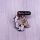 We Can Do It Enamel Pin Set Girl Power Female Brooch Strong Women Badge Gift