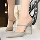 BIGTREE Shoes Women Pumps New Women Shoes Stiletto Fashion High Heels Women's Ssandals Kitten Heels Sexy Party Shoes Women Heels