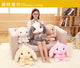 Long Ear Rabbit Plush Bag Cute Doll KawaiiShoulder Backpack Crossbody Bag Coin Purse Messenge Bags Plush Toy Girls Gift