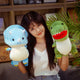 New Fashion Creative 3D Dinosaur Backpack Cute Animal Cartoon Plush Backpack Dinosaurs Bag for Children Kids Boy Gifts