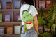New Fashion Creative 3D Dinosaur Backpack Cute Animal Cartoon Plush Backpack Dinosaurs Bag for Children Kids Boy Gifts