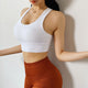 Yoga Bra Woman High Impact Sports Bra Cross Back Gym Workout Running Push Up Bra Crop Top Quick Dry Stretchy Fitness Top