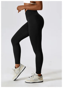 Scrunch Butt Gym Leggings Women Clothing  V Cross High Waist Yoga Pants Seamless Sports Leggings Femme Push Up Yoga Leggings