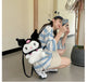 Large Sanrio Plush Backpack Cute Cinnamoroll Plush Doll My Melody Bag Cartoon Kawaii  Kulomi Plush Bag Gifts for Kids Girls
