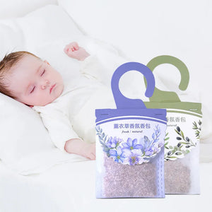 Wardrobe Sachet Natural Aromatherapy hanging bag Lavender Fragrance Pack Mildew and insect proof wardrobe sachet air freshener