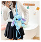 New Disney Cartoon Plush Backpack Kawai Stitch Doll Shoulder Bag Autumn And Winter Style Children'S Schoolbag Kindergarten Gifts