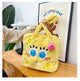 Disney Backpack Cartoon Chip 'n' Dale Plush Handbag Fashion Women's Bag Large Capacity Shoulder Bag Shopper Bag Birthday Gift