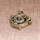 Lucky Feng Shui Copper Chinese Dragon Creative Retro Incense Holder Household Indoor Line Incense Burner Home Decor Craft