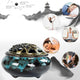 Incense Burner with Lid Hollow Top Censer Holder Heat Resistance Incense Tower Ice Crack Pattern Peaceful Mind Censer Burner