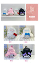 Sanrio Plush Bag Korean Version Cute and Versatile Plush Large Capacity Girl Heart Backpack Cartoon Leisure Student Backpack