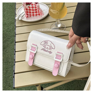 Sanrio Shoulder Bag My Melody Bagpack Cinnamoroll Messenger Tote Y2K Hello Kitty Bag Kuromi Makeup Storage Crossbody Fashion Toy