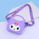 Sanrio Bag Kawaii Kitty Cinnamoroll Kuromi My Melody Coin Purse Shoulder Bags for Girl Cute Doll Handbag Kids Birthday Gift
