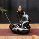 Creative Home Decor Backflow Stick Incense Burner Ceramic Censer Home Decoration Use In Home Teahouse Zen Yoga Decor -No Incense