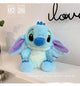 New Disney Cartoon Plush Backpack Kawai Stitch Doll Shoulder Bag Autumn And Winter Style Children'S Schoolbag Kindergarten Gifts