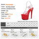 17CM High Heels Dance Shoes Modern Peep Toe Sandal