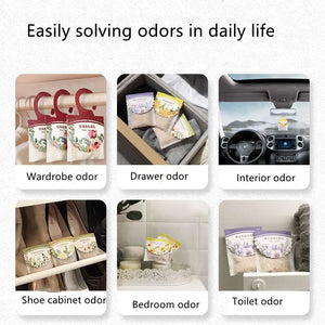 Wardrobe Sachet Natural Aromatherapy hanging bag Lavender Fragrance Pack Mildew and insect proof wardrobe sachet air freshener