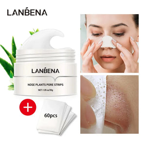 LANBENA Shrink Pore Essence 15ml Blackhead Nasal Black Mask Peeling Acne Treatment Face Serum Moisturizing Firming Skin Care