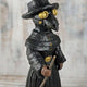 Crow Incense Burner Halloween Crow Incense Burner Resin Sorcery Home Decor Desktop Ornament Handmade Cone Burner Figurine