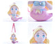 Mermaid Princess Shoulder Bags Little Girls Cute Coin Purses Children Mermaid Plush Toy Crossbody Bag