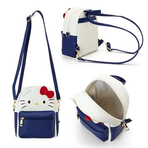 Sanrioed Anime Kawaii Hello Kitty Cinnamoroll My Melody Kuromi Backpack Crossbody Messenger Bag Small Schoolbag Gift Y2K Bag