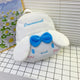 Sanrio Plush Bag Korean Version Cute and Versatile Plush Large Capacity Girl Heart Backpack Cartoon Leisure Student Backpack