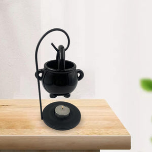Ceramic Essential Oil Burner Melt Gift Furnace Warmer Tealight Candles Holder Diffuser for Living Room Housewarming Home Decor