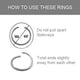 Nose Ring Clips Small Piercing Nose Rings Body Jewelry Accessories