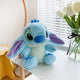 New Disney Cartoon Plush Backpack Kawai Stitch Doll Shoulder Bag Autumn And Winter Style Children'S Schoolbag Kindergarten Gifts