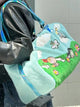 Cute The Powerpuff Girls Plush Bag Lovely Shoulder Bag Cartoon Anime Blossom Bubbles Luggage Bag High-capacity Xmas Gifts Girl
