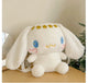 Large Sanrio Plush Backpack Cute Cinnamoroll Plush Doll My Melody Bag Cartoon Kawaii  Kulomi Plush Bag Gifts for Kids Girls