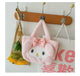 Sanrio Cinnamoroll Cute Plush Fashion Handbag 2023 New Cartoon Multicolor Furry Small Shoulder Bag Messenger Bag Backpack Wallet