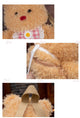 ZU Kawaii Plush Backpacks Stuffed Animal Teddy Dog Poodle Bear Bags Cute Children Teenager Gifts Soft School Backpack