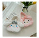 Sanrio Cinnamoroll Cute Plush Fashion Handbag 2023 New Cartoon Multicolor Furry Small Shoulder Bag Messenger Bag Backpack Wallet