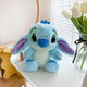 New Disney Cartoon Plush Backpack Kawai Stitch Doll Shoulder Bag Autumn And Winter Style Children'S Schoolbag Kindergarten Gifts