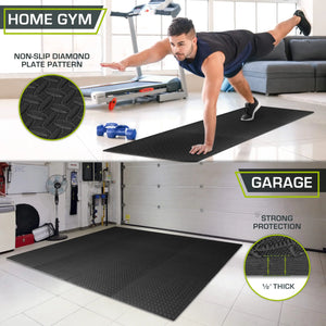 12PCS Fitness Non-Slip Shock Mat 30*30cm