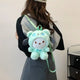 Sanrio Plush Backpack: Kuromi, Cinnamoroll Plushie Bag