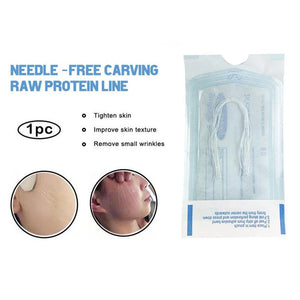 60/120pcs Absorbable No Needle Gold Protein Line Anti-wrinkle Face Filler Lift Firming Collagen Thread Anti-Aging Skin Care