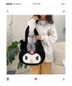 Kawaii Sanrio Plush Handbag Cinnamoroll Kuromi my Melody Women Tote Bagpack Shoulder Bag Fashion Female Messenger Bags Xmas Gift