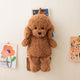 ZU Kawaii Plush Backpacks Stuffed Animal Teddy Dog Poodle Bear Bags Cute Children Teenager Gifts Soft School Backpack