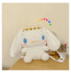 Large Sanrio Plush Backpack Cute Cinnamoroll Plush Doll My Melody Bag Cartoon Kawaii  Kulomi Plush Bag Gifts for Kids Girls