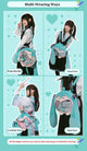 Kawaii Anime Hatsune Miku Cosplay Plush Backpack Ita Bag Women Bag Shool Student Men Velvet Shoulder Bag Girl Gift