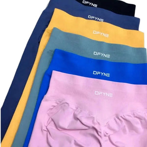 Dfyne Leggings Women Seamless Impact Legging Flex Scrunch Gym Leggings Low Waistband Yoga Fitness Clothes Workout Sports Tights