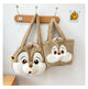 Disney Backpack Cartoon Chip 'n' Dale Plush Handbag Fashion Women's Bag Large Capacity Shoulder Bag Shopper Bag Birthday Gift